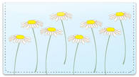 Daisy Design Checkbook Cover