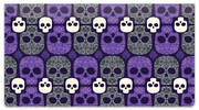 Damask Skull Checkbook Covers