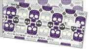 Damask Skull Side Tear Checks