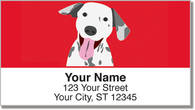 Darling Dalmatian Address Labels