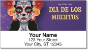 Day of the Dead Address Labels