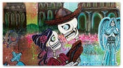 Day of the Dead Skull Checkbook Covers