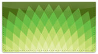 Diamond Leaf Checkbook Cover