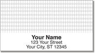 Diamond Pattern Address Labels