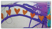 Dina Wakley Heart Checkbook Cover