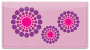 Disco Dot Checkbook Cover