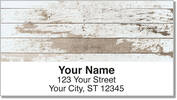 Distressed Wood Address Labels