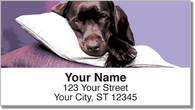 Dog Portrait Address Labels