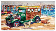 Doggies on Board Checkbook Cover