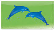 Dolphin Friends Checkbook Cover