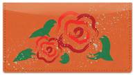 Double Blossom Checkbook Cover