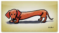 Doxie Series Checkbook Cover