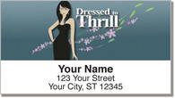 Dressed to Thrill Address Labels