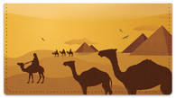 Egyptian Checkbook Cover