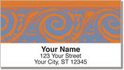 Elegant Scroll Address Labels