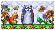 Embry Woodland Friend Checkbook Covers