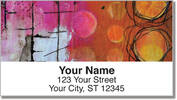 Encaustic Address Labels