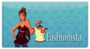 Fabulous Fashionista Checkbook Cover