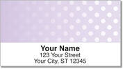 Fading Circle Address Labels