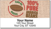 Fair Trade Coffee Address Labels