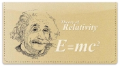 Famous Scientist Checkbook Cover