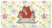 Fancy Birdhouse Checkbook Cover