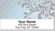 Fancy Scroll Address Labels