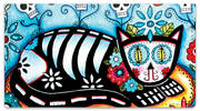 Farley Day of the Dead Checkbook Cover