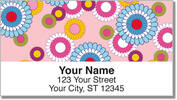 Flashback Flower Address Labels