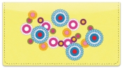 Flashback Flower Checkbook Cover