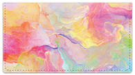 Floral Abstract Checkbook Cover