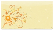 Floral Confetti Checkbook Cover