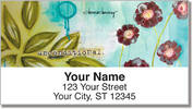 Floral Set 1 Address Labels