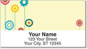 Flower Child Address Labels