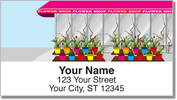 Flower Shop Address Labels