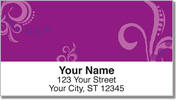 Flower Tattoo Address Labels