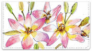 Fruits and Flowers Checkbook Covers