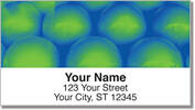 Funky Bubble Wrap Address Labels