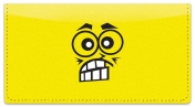 Funny Face Checkbook Cover