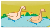 Geese Checkbook Cover