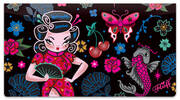 Geisha Girl Checkbook Covers