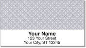 Geometric Pattern Address Labels