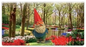 Gnomes in Nature Checkbook Cover