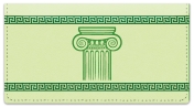 Greek to Me Checkbook Cover