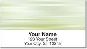 Green Swish Address Labels