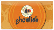 Halloween Thesaurus Checkbook Cover