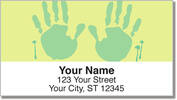 Hand & Footprint Address Labels