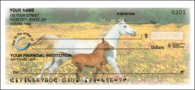 Horse Play Side Tear Personal Checks - 1 Box - Duplicates