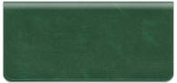 Hunter Green Vinyl Checkbook Cover