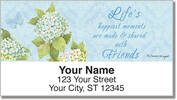 Hydrangea Address Labels